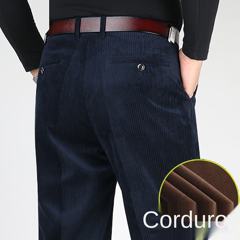سروال قصير مزدوج مطوي للرجال أ - مراجعة Corduroy Pant Warm وسعره