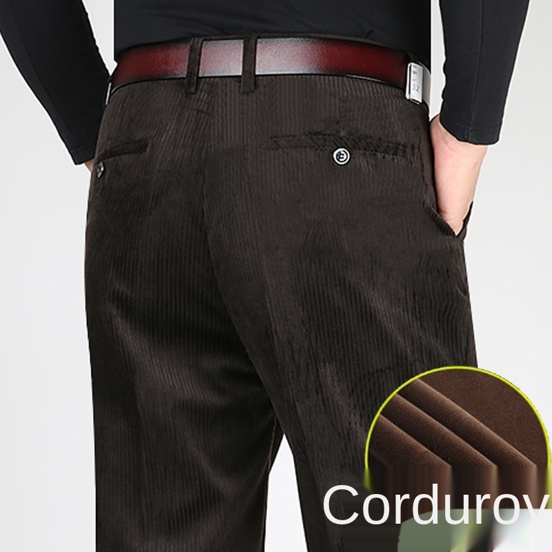 سروال قصير مزدوج مطوي للرجال أ - مراجعة Corduroy Pant Warm وسعره