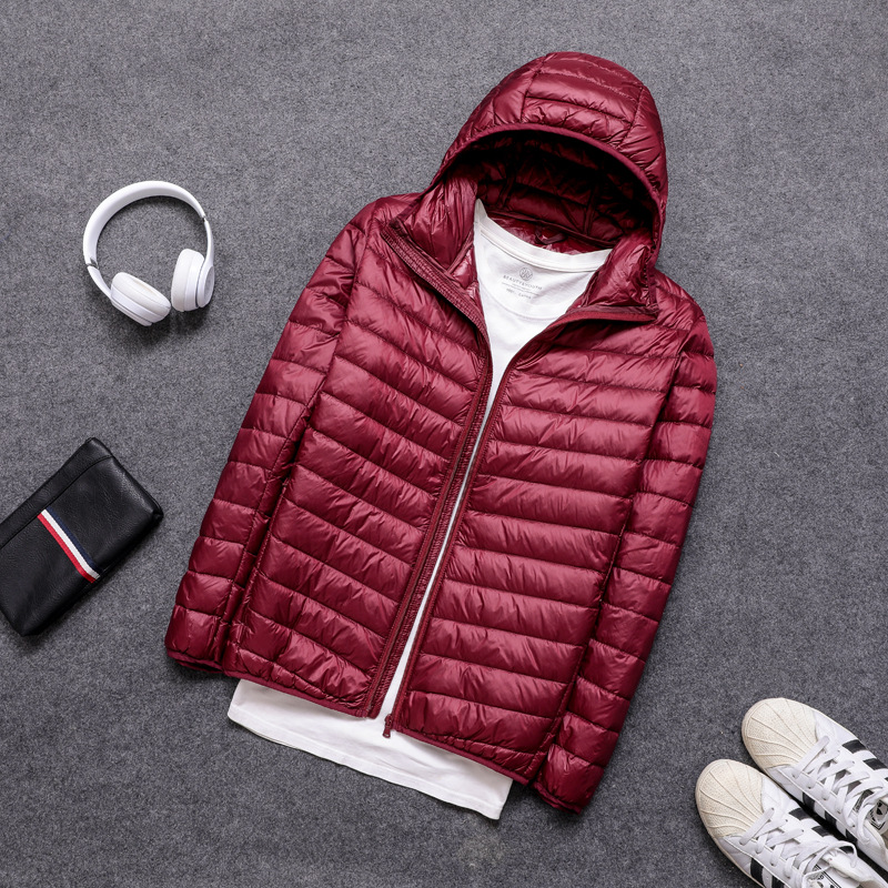 سترة رجالي قابلة للتعبئة خفيفة - مراجعة Down Jacket Packable وسعره