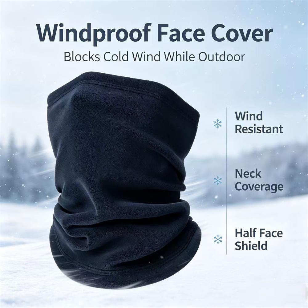 غطاء رقبة من الصوف مقاوم للريا - مراجعة Neck Gaiter Fleece وسعره