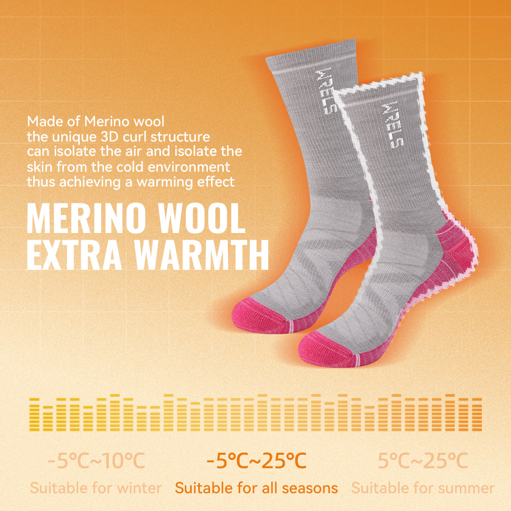 WRELS 1/2/3 ميرينو جوارب من ال - مراجعة Thermal Sock Wool وسعره