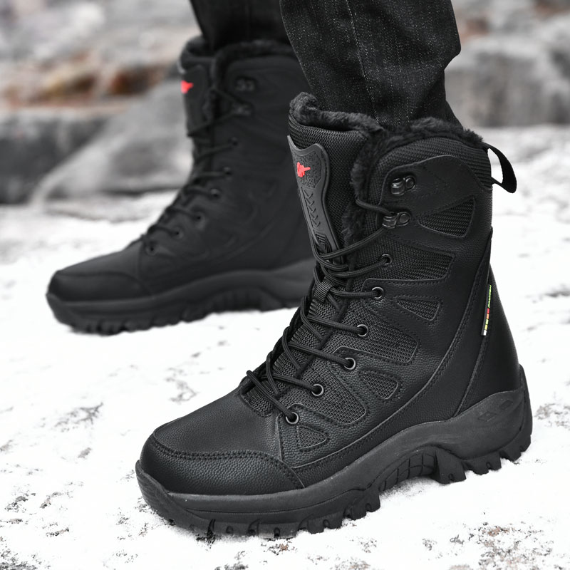 جديد الرجال الأحذية التكتيكية  - مراجعة Waterproof Winter Boot وسعره