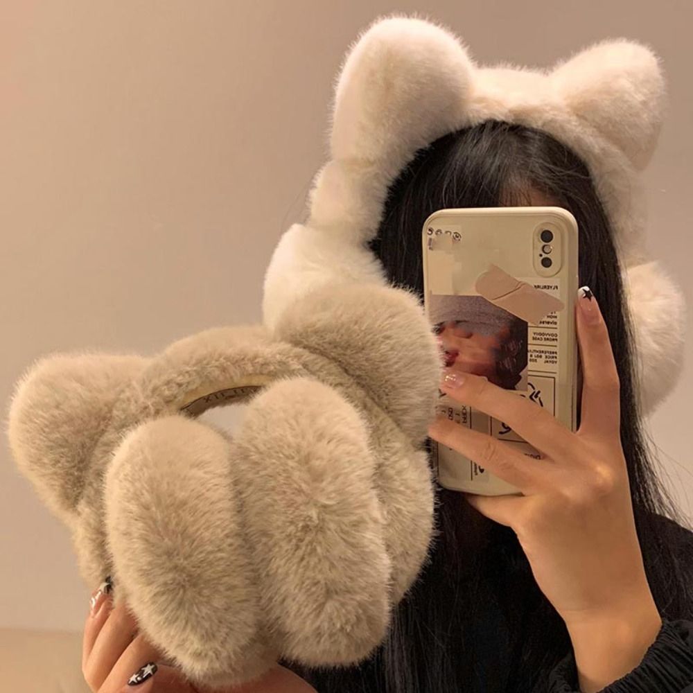 أغطية أذن لطيفة على شكل قطة شت - مراجعة Earmuffs Foldable وسعره