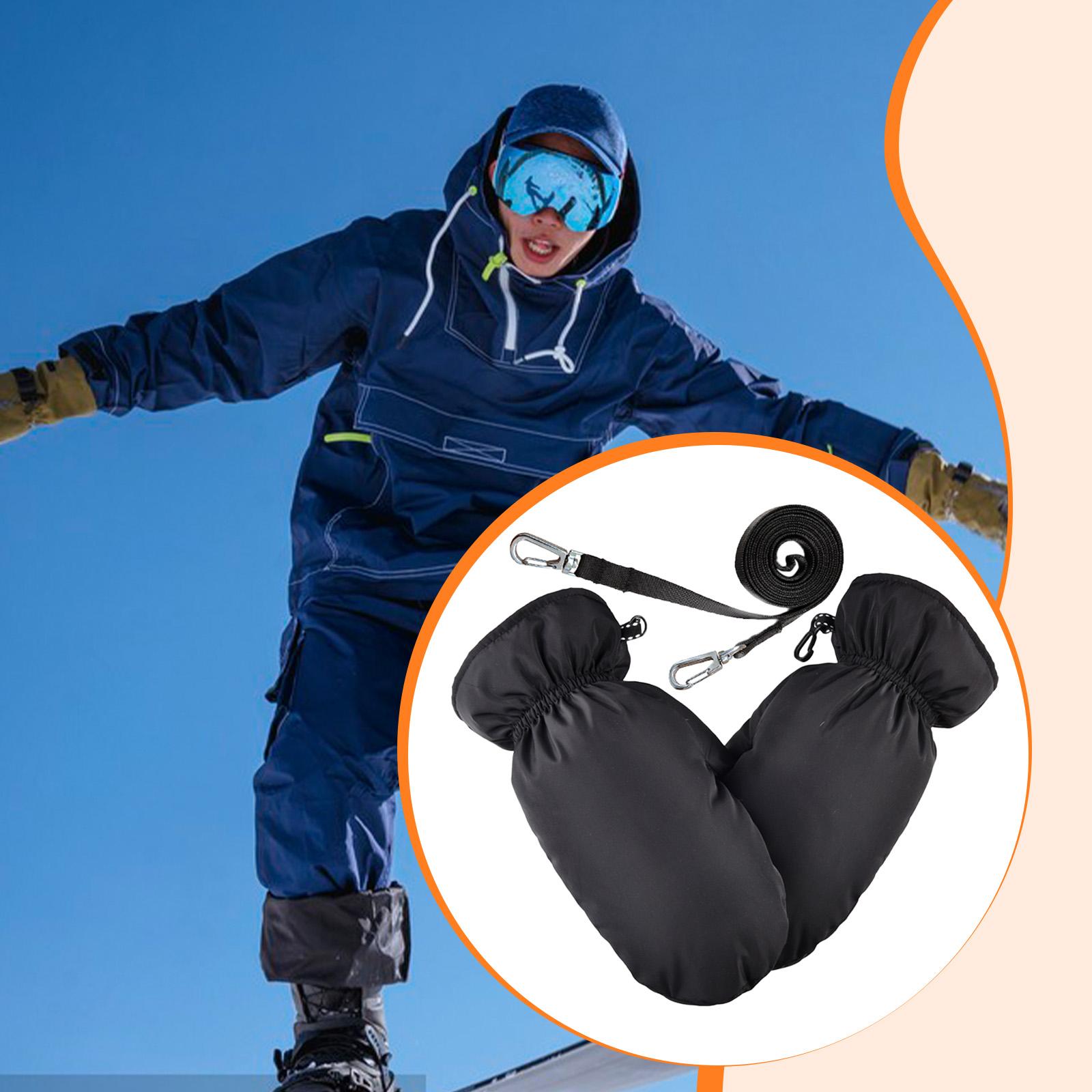 قفازات سفلية مقاومة للماء معزو - مراجعة Snow Glove Insulated وسعره