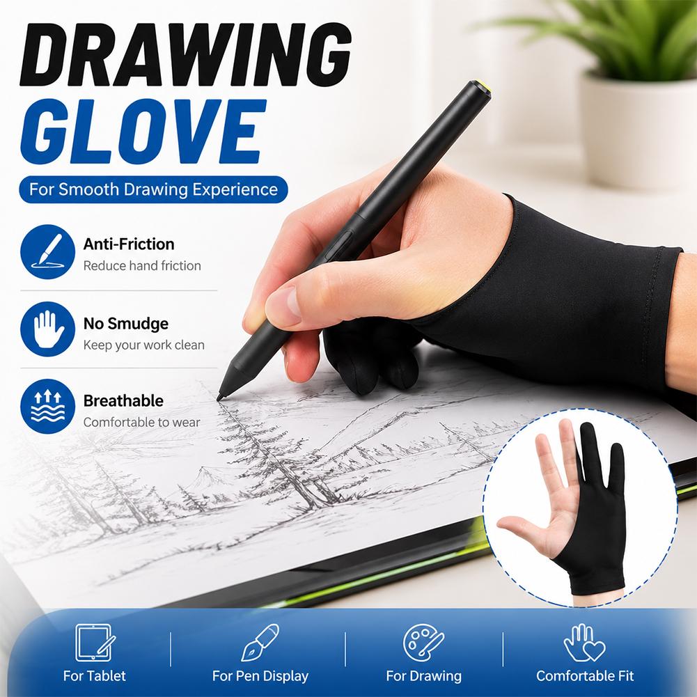 قفاز رسم مضاد للمس الشاشة، قفا - مراجعة Touch Screen Gloves وسعره