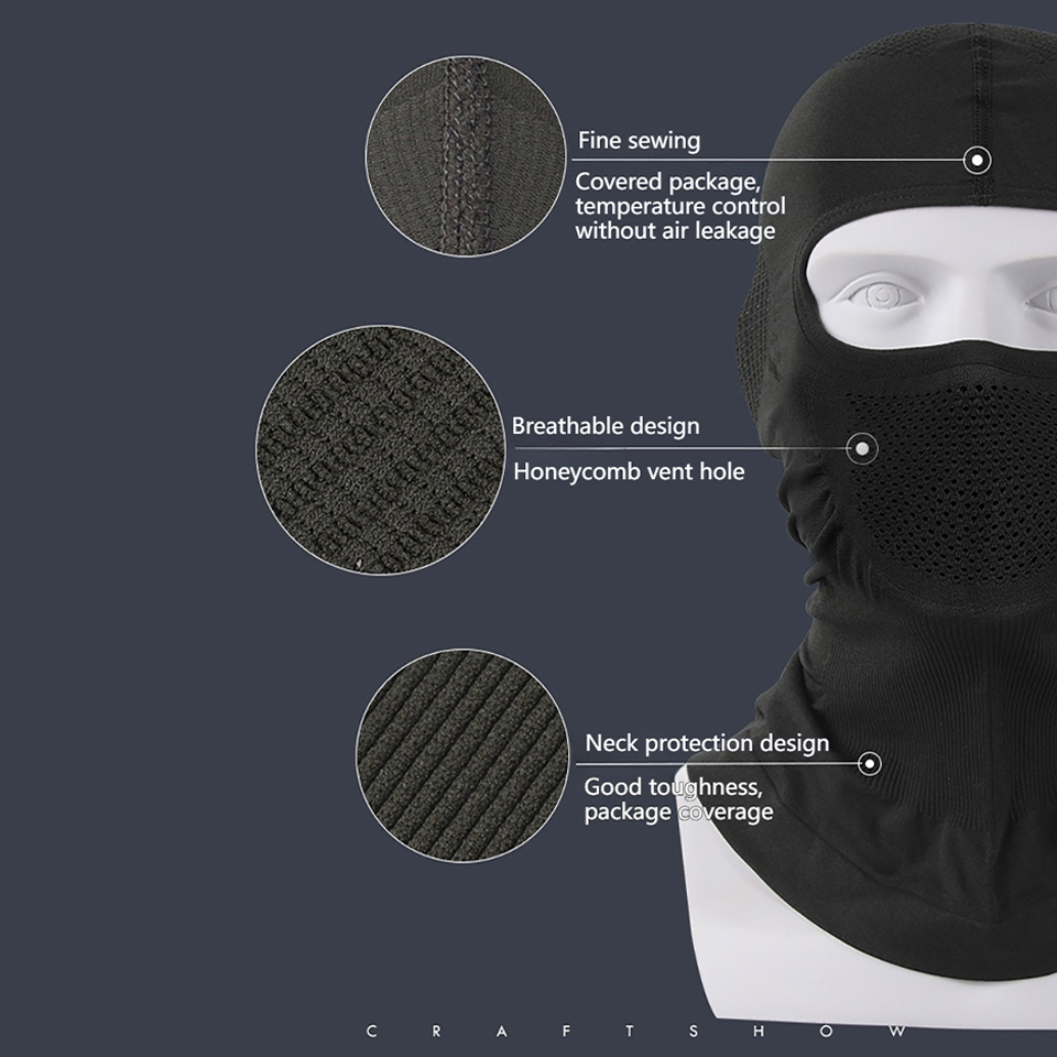 GTUBIKE قبعة بالاكلافا قابلة ل - مراجعة Balaclava Ski Mask وسعره
