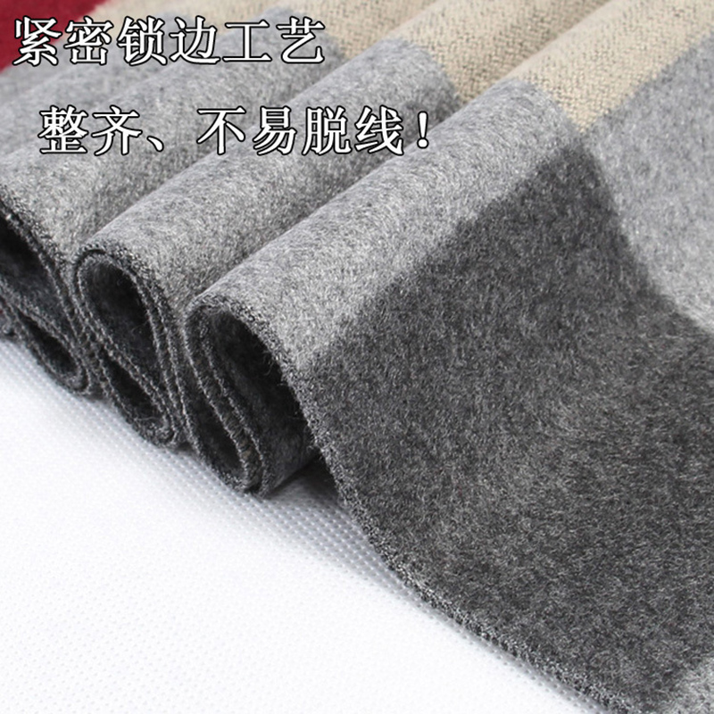 الرجال وشاح للرجل الشتاء نسخة  - مراجعة Wool Scarf Men وسعره