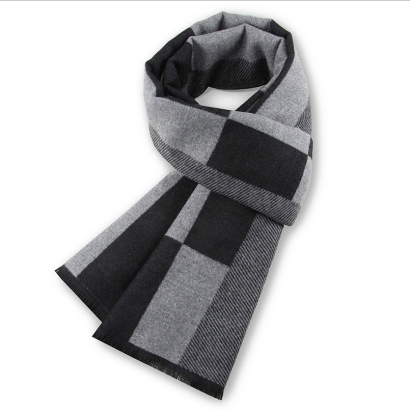 الرجال وشاح للرجل الشتاء نسخة  - مراجعة Wool Scarf Men وسعره