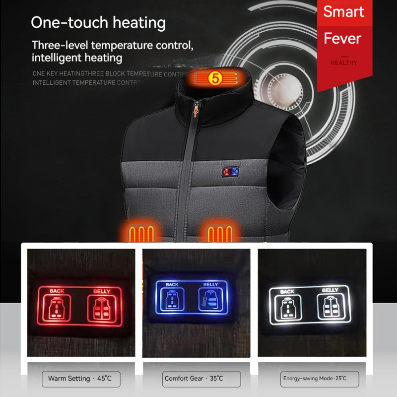 سترة ساخنة جديدة لعام 2025 للر - مراجعة Heated Vest Battery وسعره