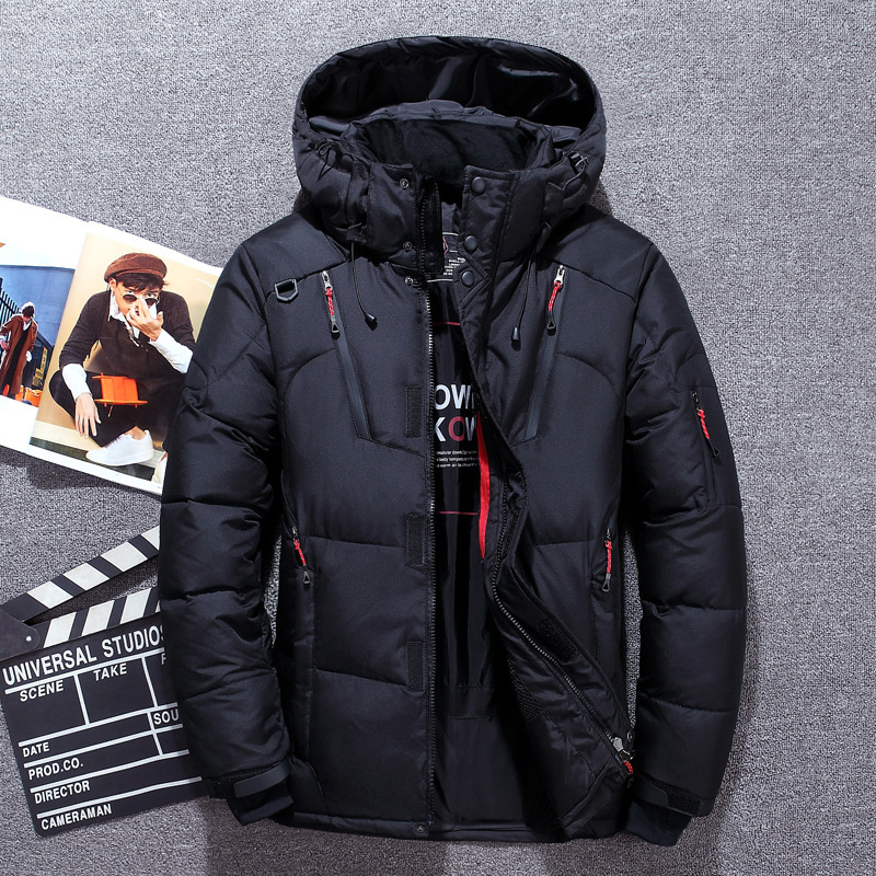 معطف رجالي من ريش البط الأبيض  - مراجعة Down Jacket Packable وسعره